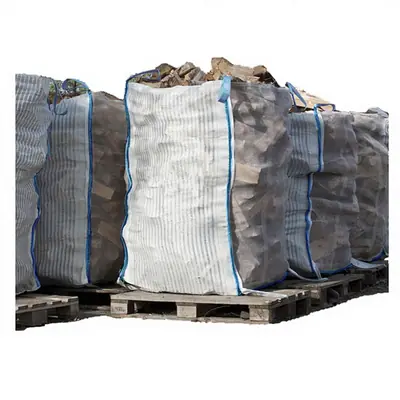 4 Loops Firewood FIBC Bags 1000KG 1500KG PP Woven