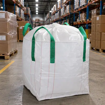 Durable Polypropylene Flat Bottom Food Grade Jumbo Bags