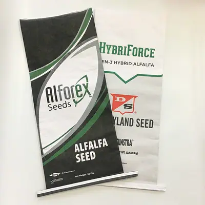Paper Plastic Composite Sewn Side Alfalfa Seed Packaging
