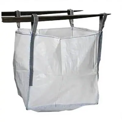PP Woven FIBC Bag 1000kg Load Weight Durable 5:1 Safety