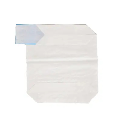 Square Bottom Gusset Bag with Valve Pocket Durable 25KG